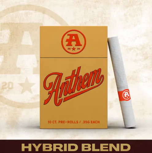 Pre-roll Pack – Anthem – Hybrid Blend – 3.5g 10pk-1