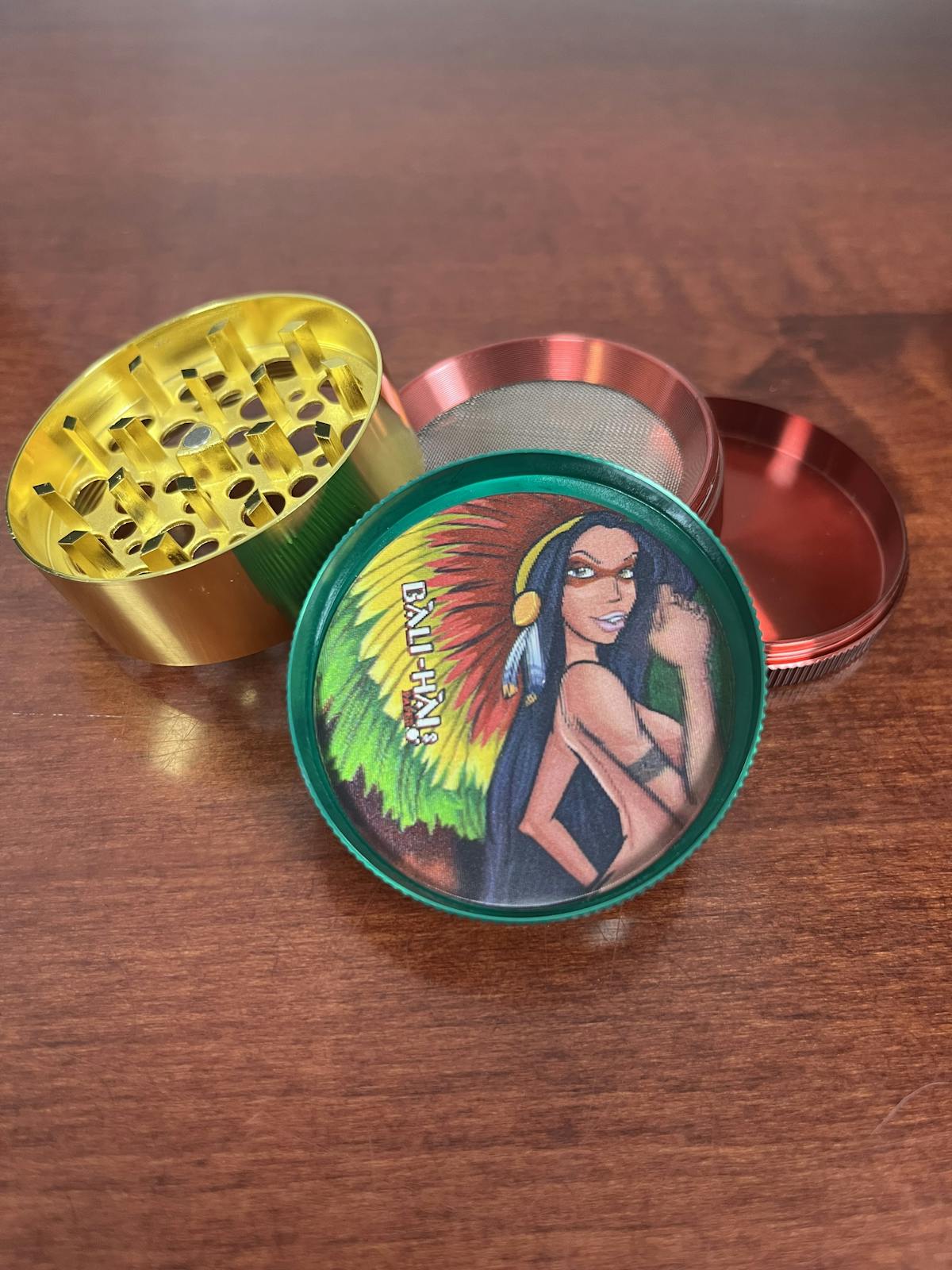 Photo of Grinder l Rasta Themed l 3pc