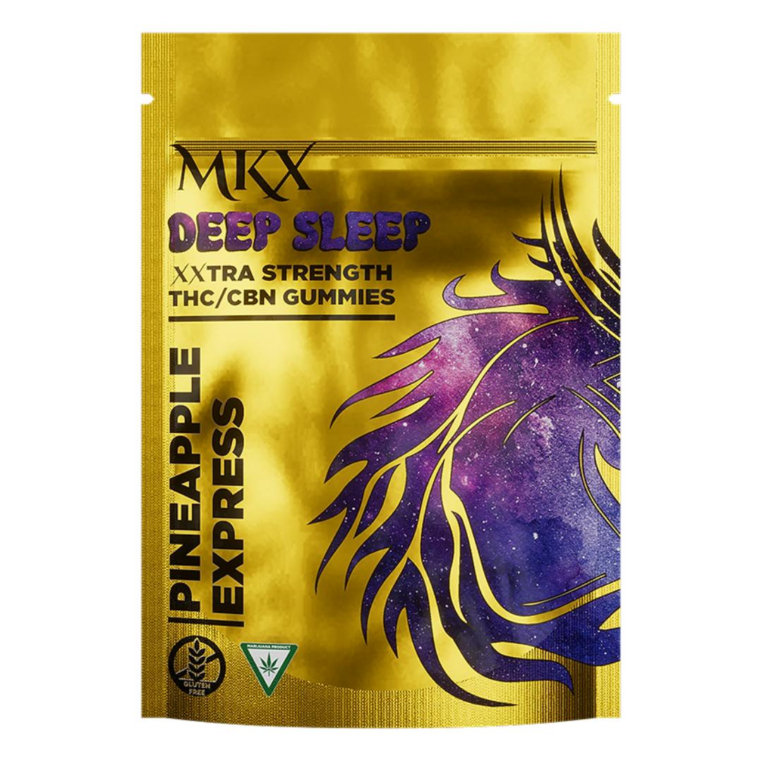 MKX | Pineapple Express Deep Sleep Gummies | 4:1 THC:CBN | 200mg