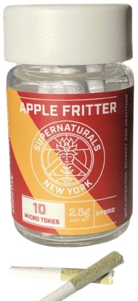 Supernaturals Pre-Rolls | .25g Each 10 Pack | Apple Fritter