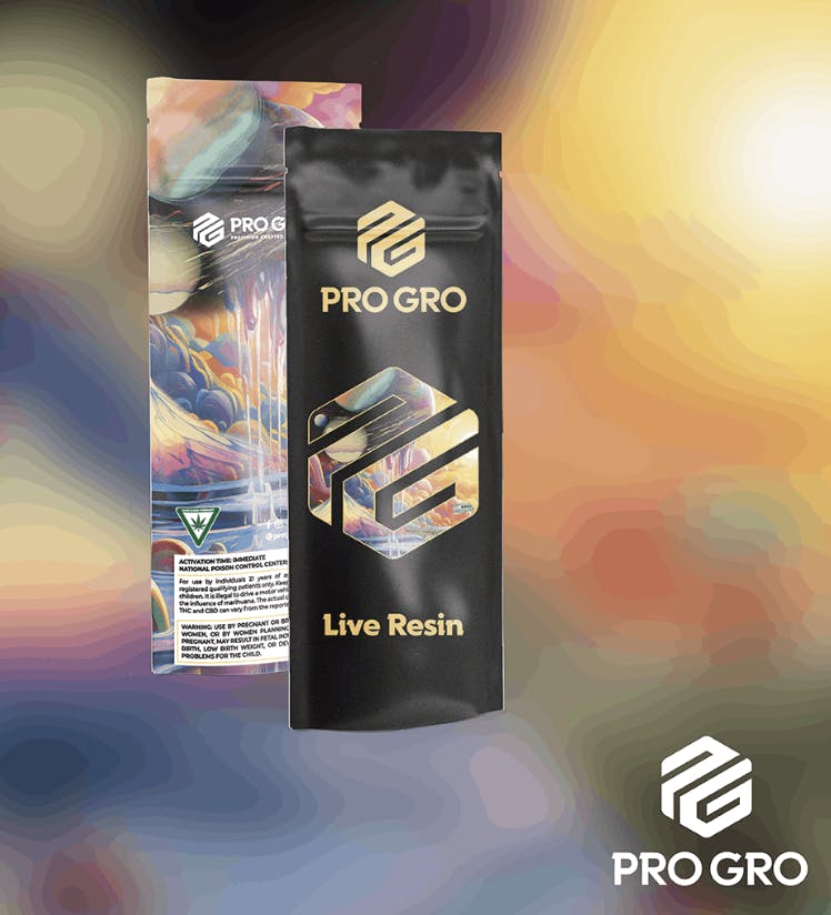 Pro Gro - 1g Live Resin Disposable - Ice Cream Cake