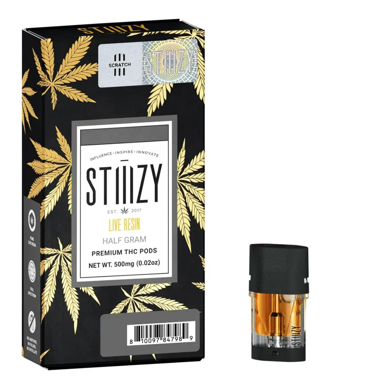 Buy Stiiizy White Widow 1g Liquid Diamond Pod By STIIIZY Online ...