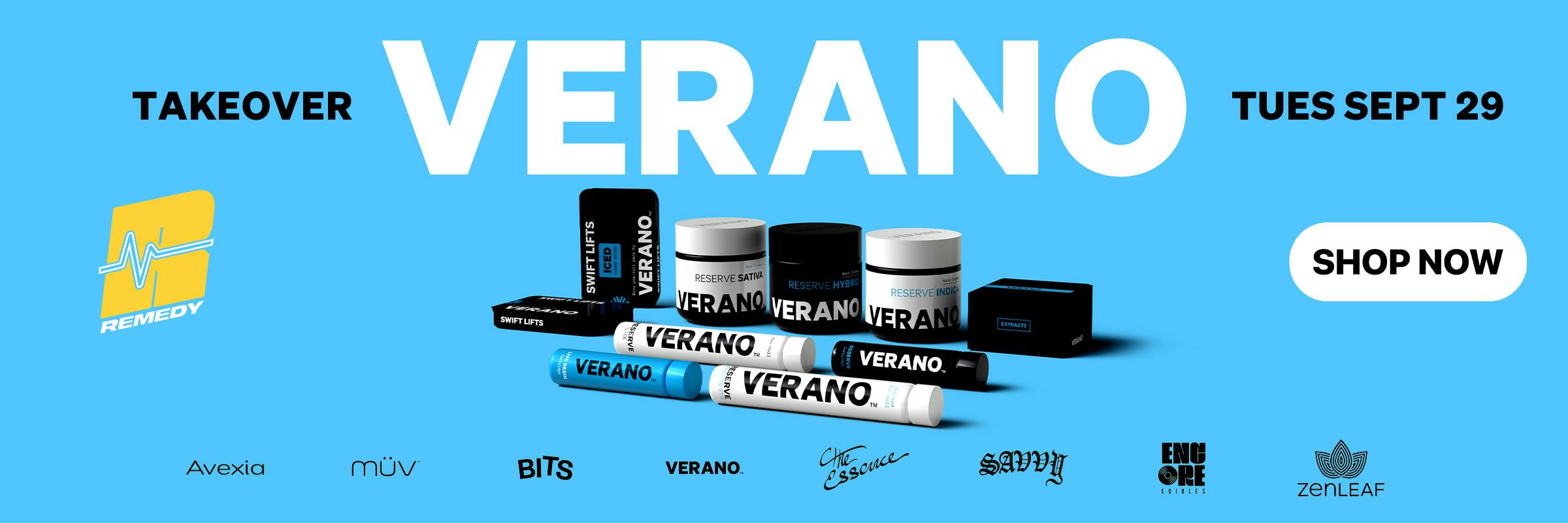 Verano takeover at Remedy Baltimore