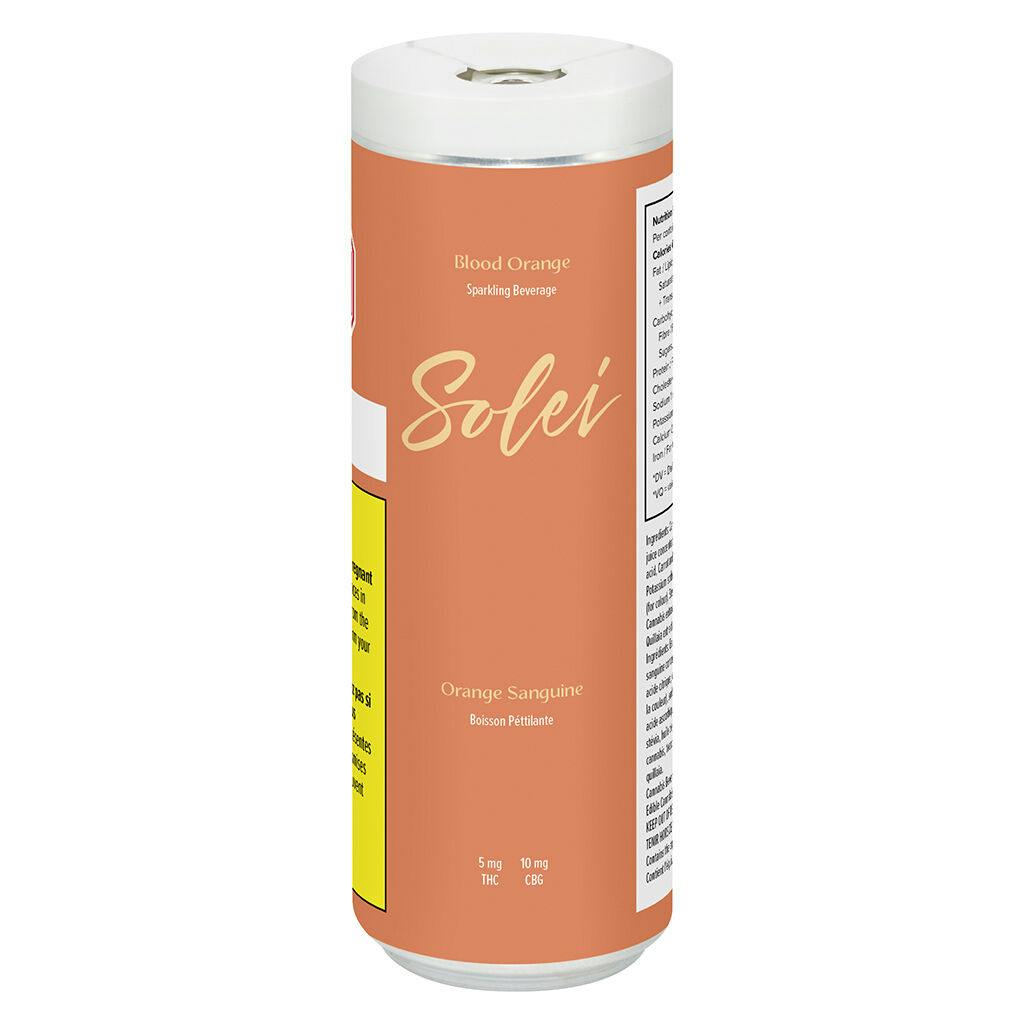 Beverages | Solei - Blood Orange Sparkling Beverage - Hybrid - 355ml