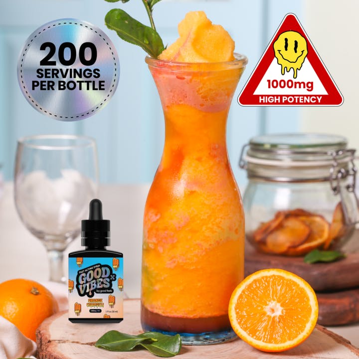 Photo of Orange Creamsicle X High Potency Liquid Gummies Syrup | 1000mg