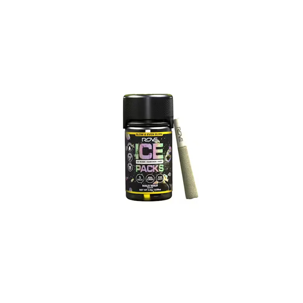 Product Rove - Maui Wowie - 2.5g - 5 pack - Ice Pack Infused Pre Rolls