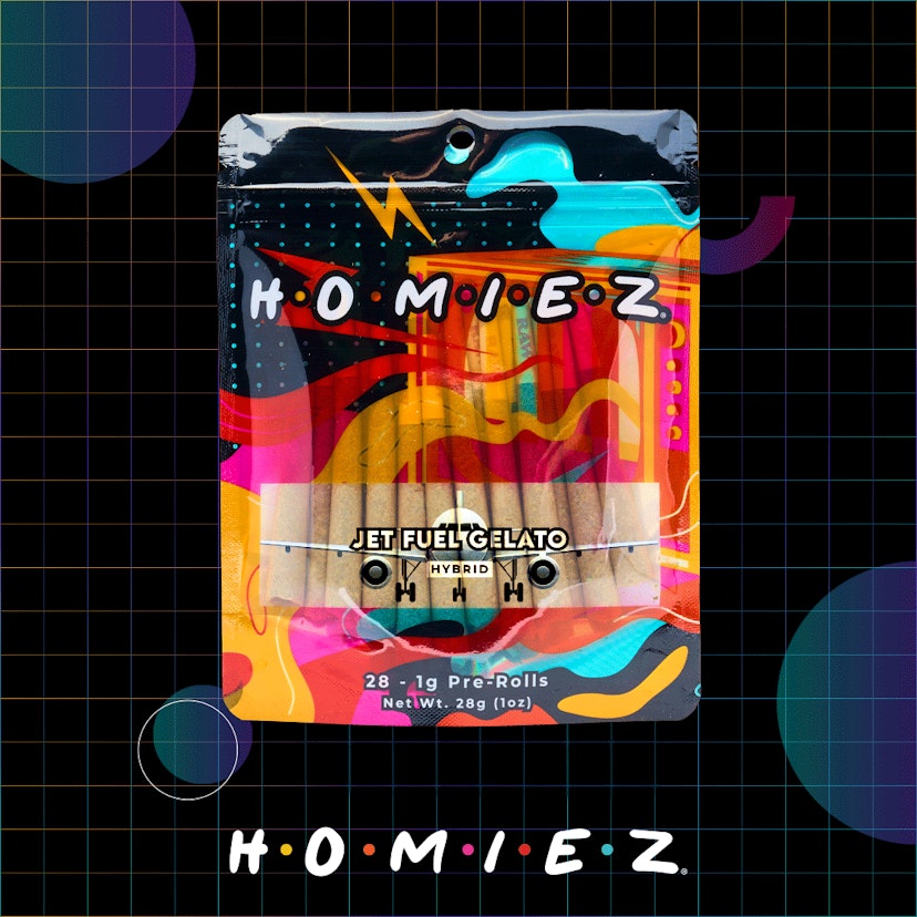 Homiez - Jet Fuel Gelato 28PK Pre-Roll