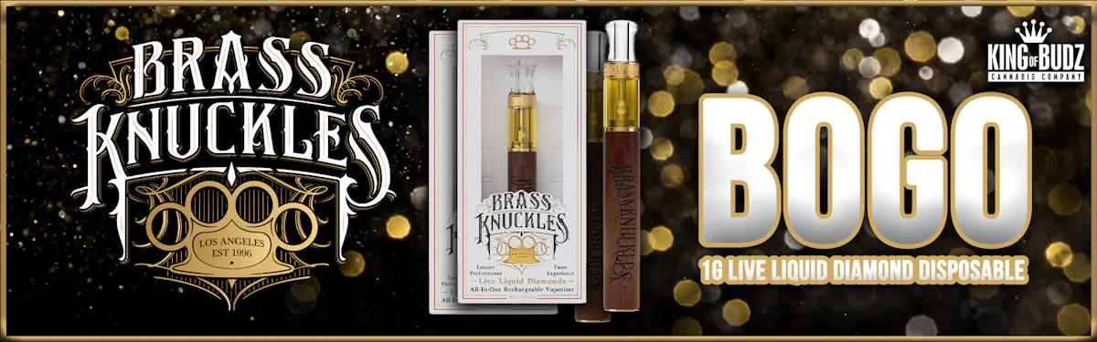 Brass Knuckles 1g Live Liquid Diamond Disposable - BOGO