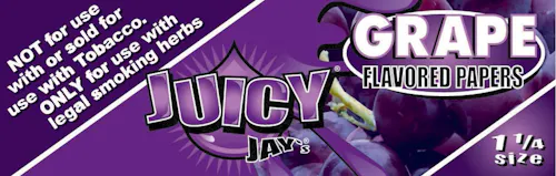 Juicy Jays – Grape 1 1/4 Size Rolling Paper-active