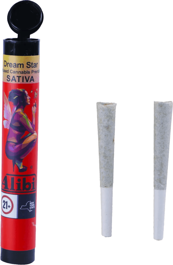 Product Alibi - Dream Star - 2 x .5g - Infused Prerolls