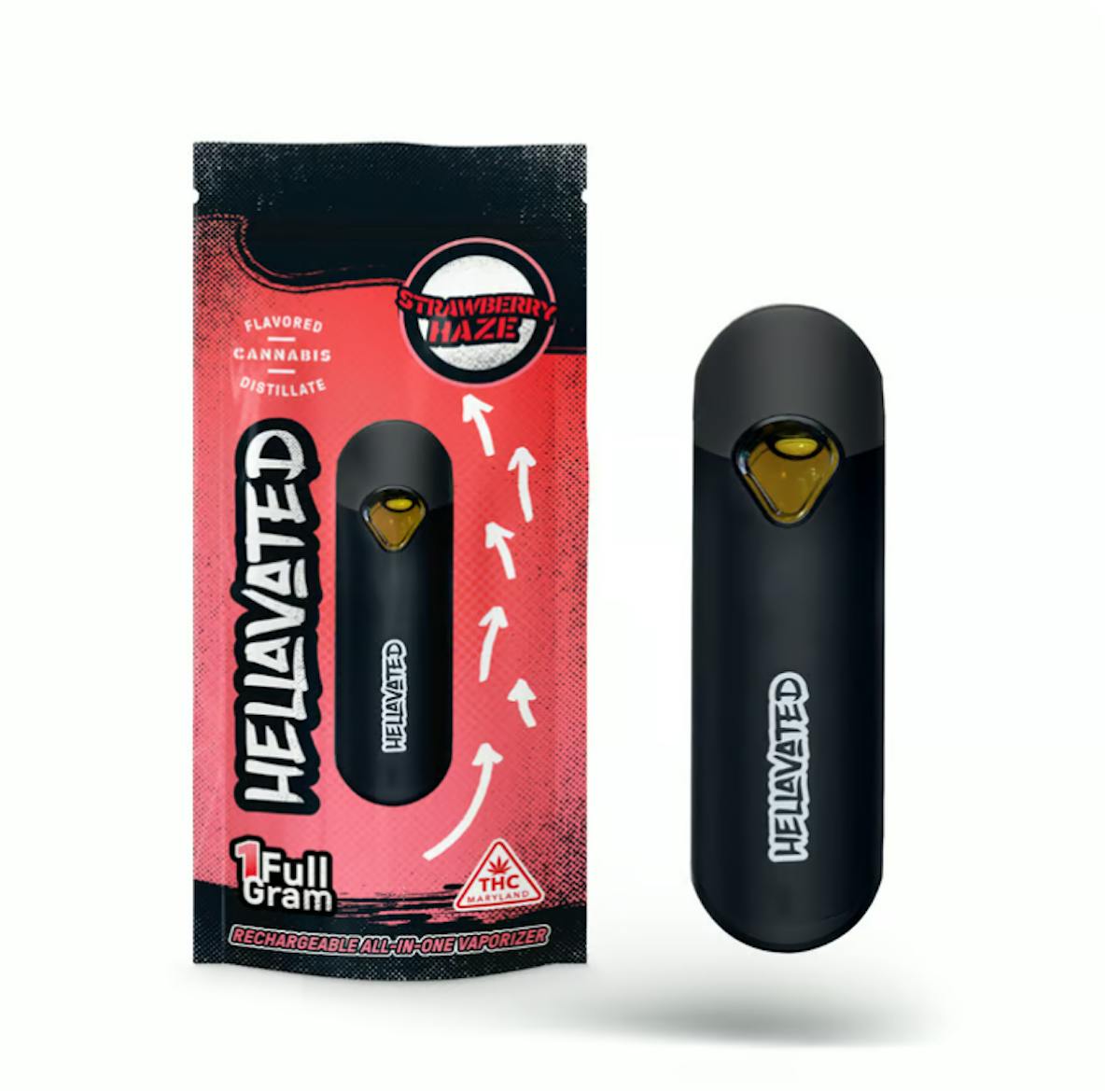 Photo of Hellavated Strawberry Haze Disposable