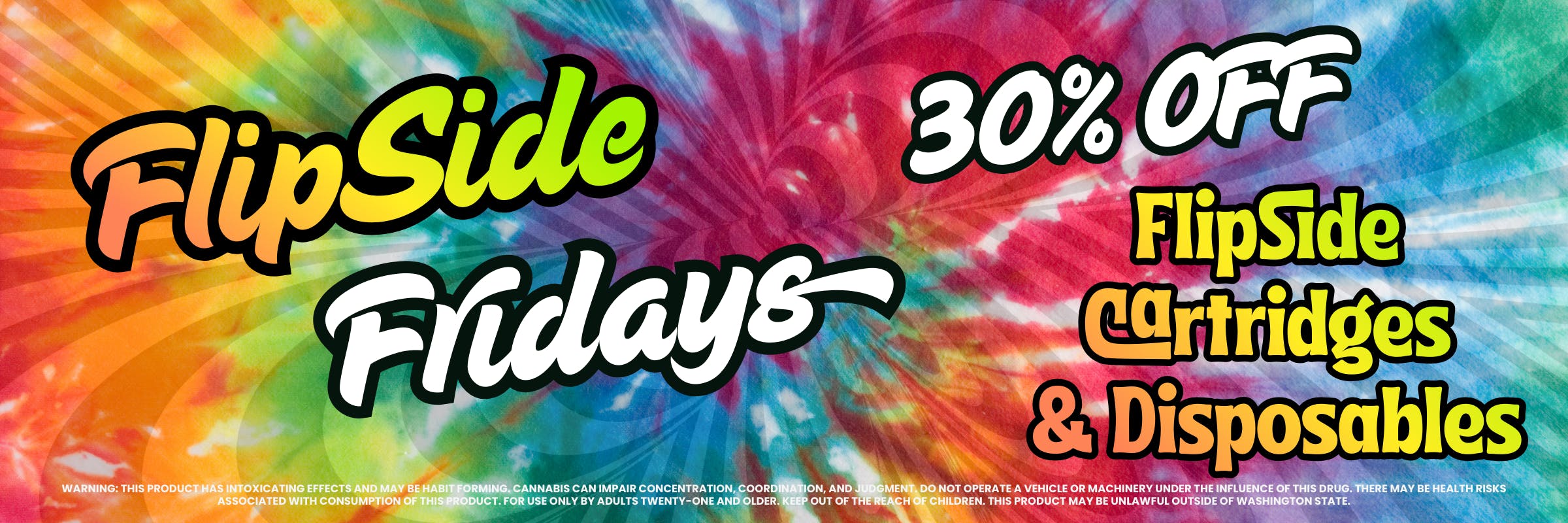 FlipSide Friday 30% off