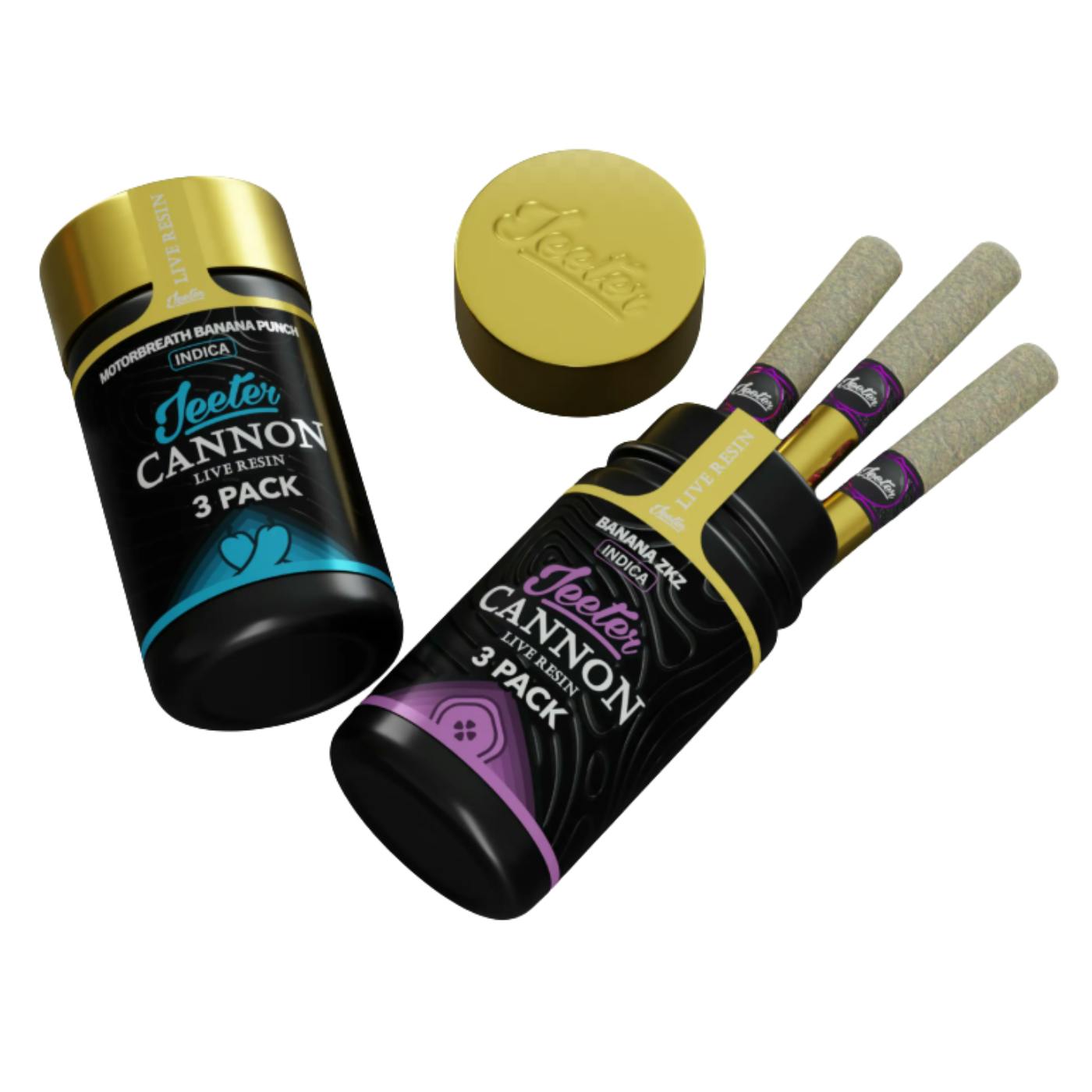 Jeeter - Cadillac Rainbows x 3pk Cannon
