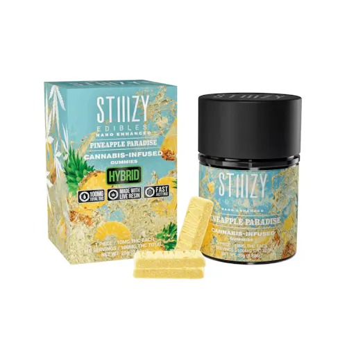 STIIIZY – Pineapple Paradise – Gummy – 10ct – 100mg-1
