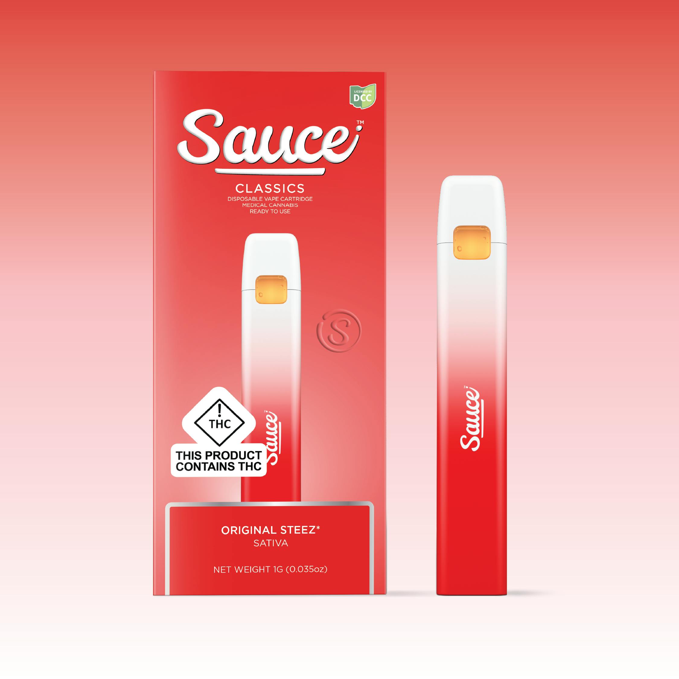Shop Sauce Disposable Pen Original Steez | 1g