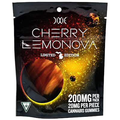 Product: Dixie | Cherry Lemonova Gummies (10 Piece) | 200mg