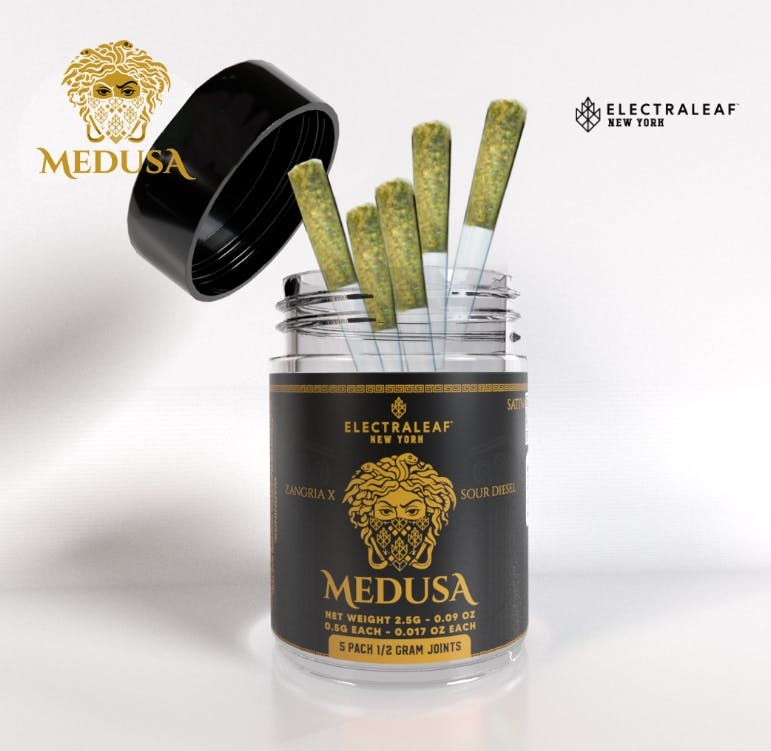 Cart 2 Gram Medusa Knockout Blend Disposable Vape