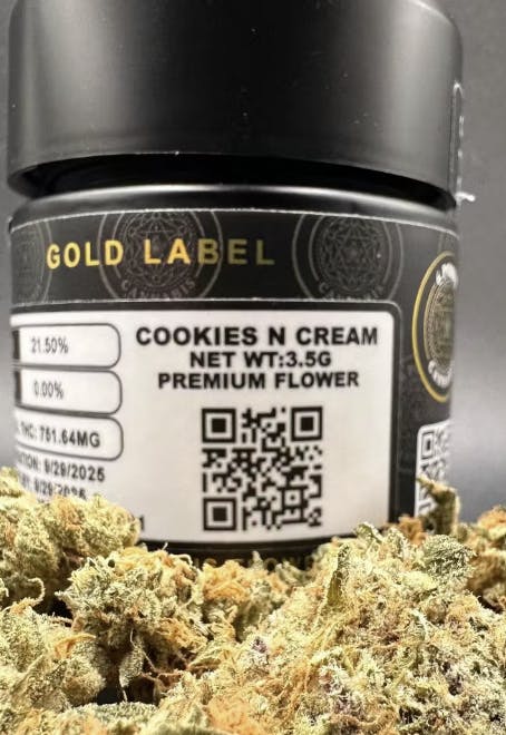 6 Point Cannabis Cookies n Cream 3.5G