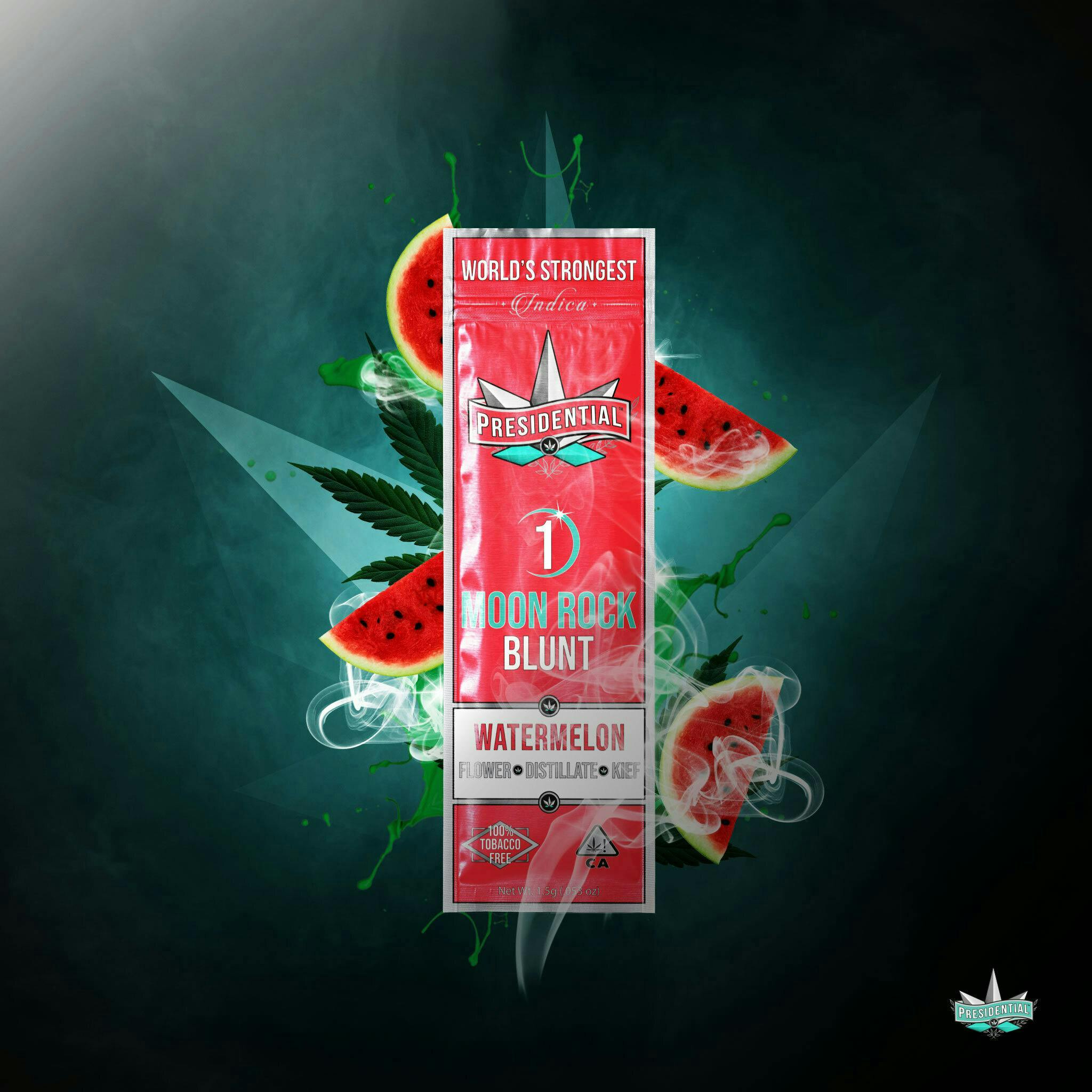 Presidential - 1.5g Moon Rock Infused Blunt - Watermelon