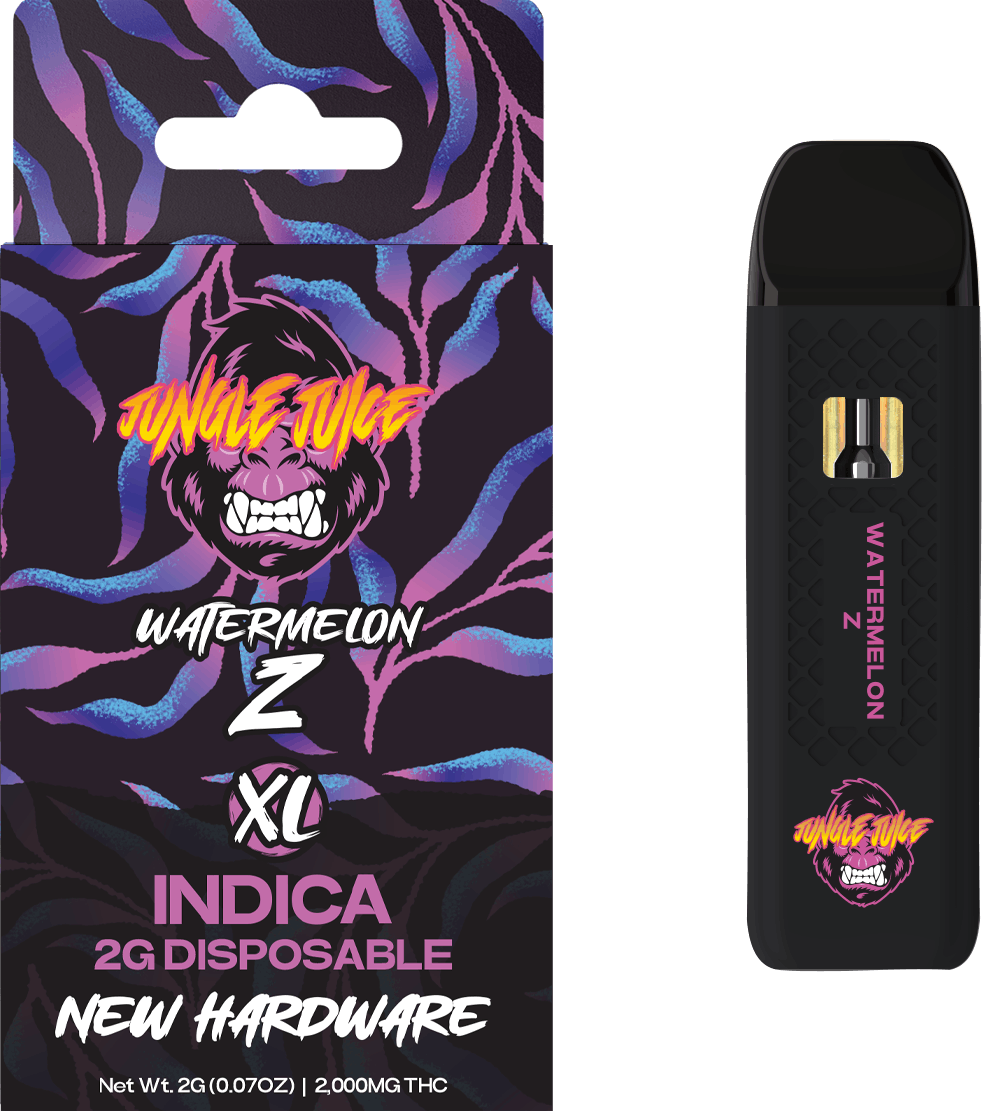 Product: JUNGLE JUICE | WATERMELON Z | DISPOSABLE INDICA