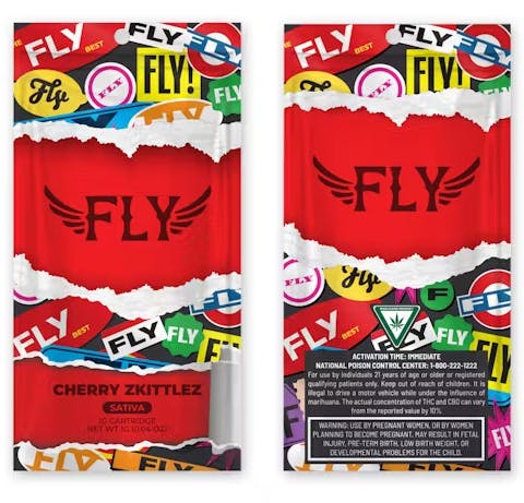 Image of FLY - Cherry Zkittles - Vape Cart