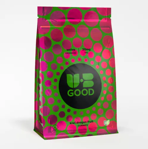 UB GOOD | Kiwi Dragonfruit ‘Boost’ Gummies 10pack  | 100mg-1