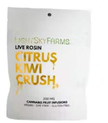 Product: Citrus Kiwi Crush | Live Rosin | LightSky Farms