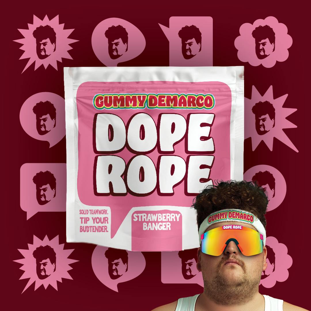 Product: DOPE ROPE | Strawberry Banger | 200MG | Premium Gummy Rope