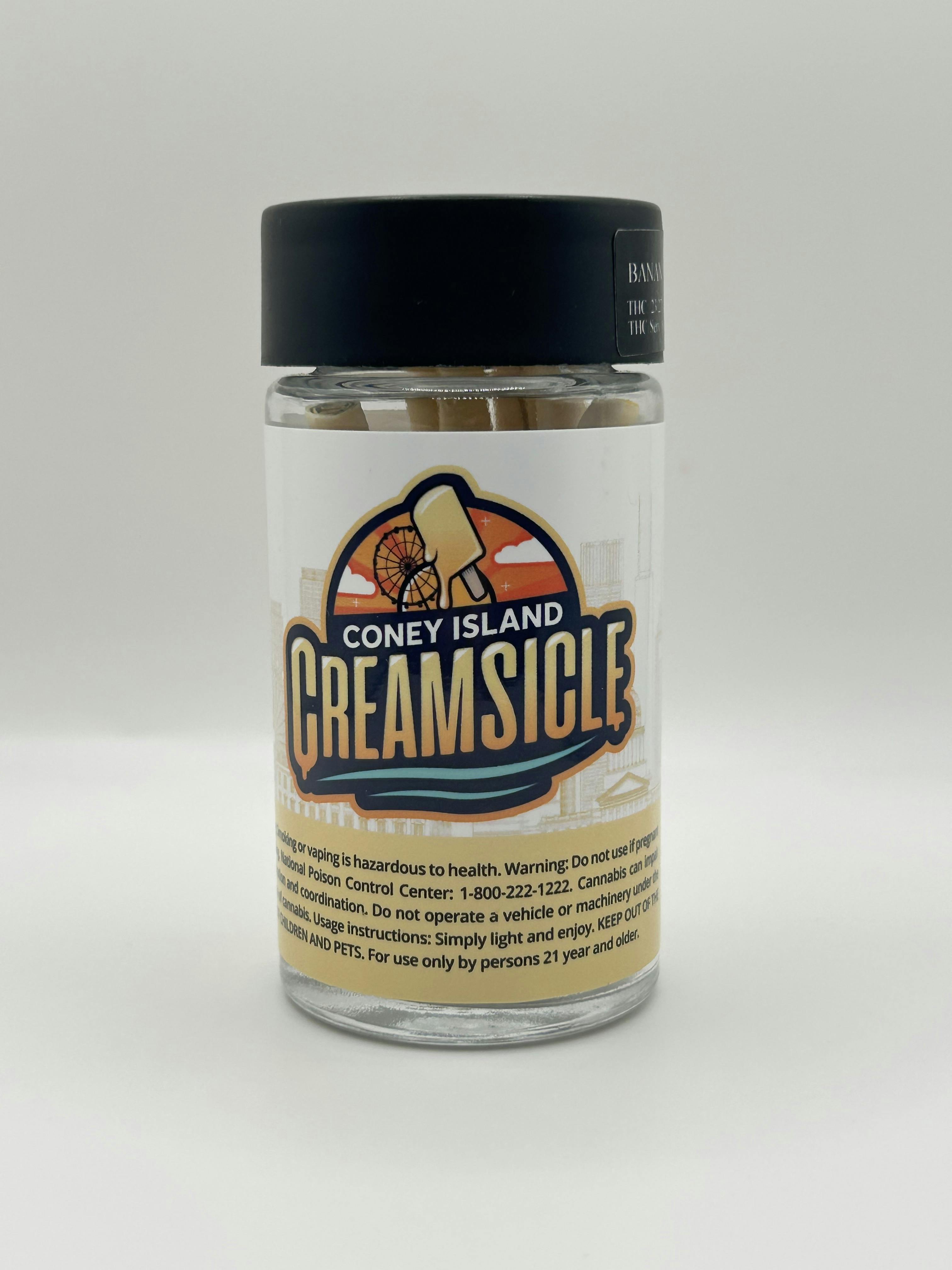 Photo of HighSkrapers – Coney Island Creamsicle (Banana Cream) 7pk Prerolls