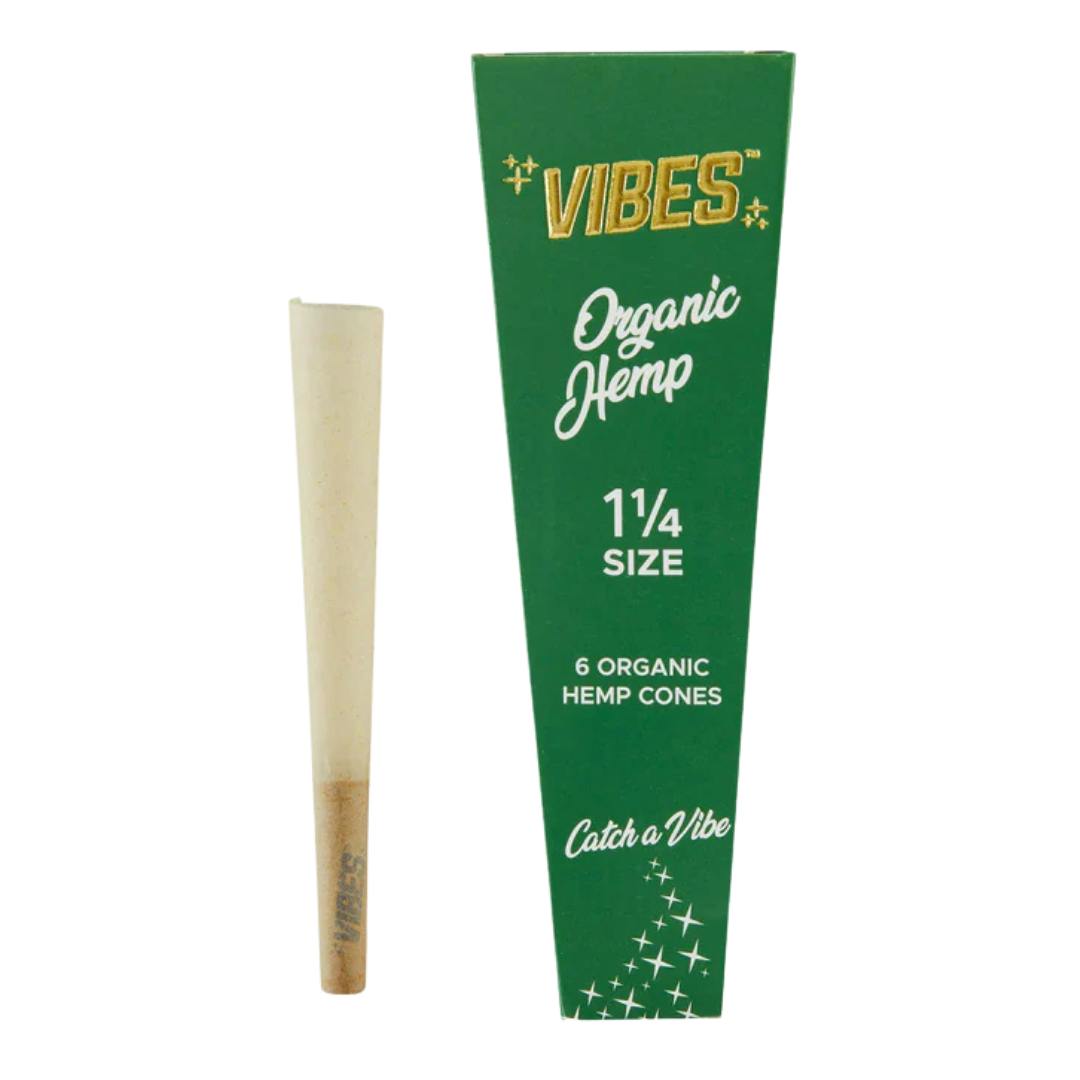 VIBES 1 1/4 ULTRA THIN 6PK CONES-0