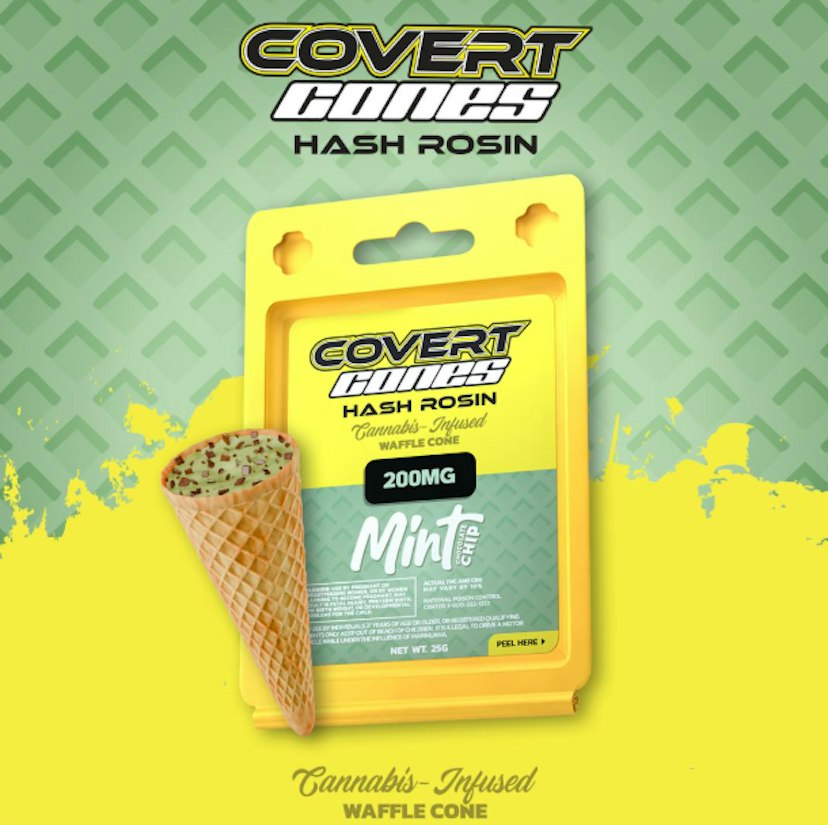 Covert Cups | 200mg Hash Rosin Cone | Dubai