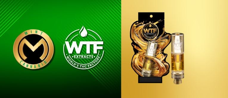 $15 WTF Distillate Cartridge .5g