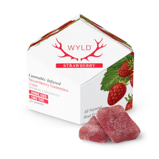 Strawberry 20:1 CBD + Hybrid Enhanced Gummies