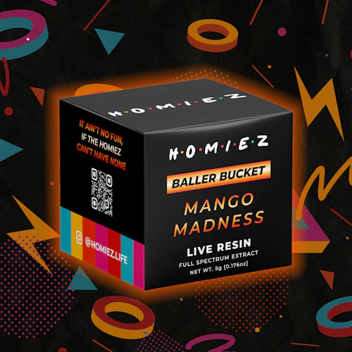 Homiez - 5g Baller Bucket - Mango Madness