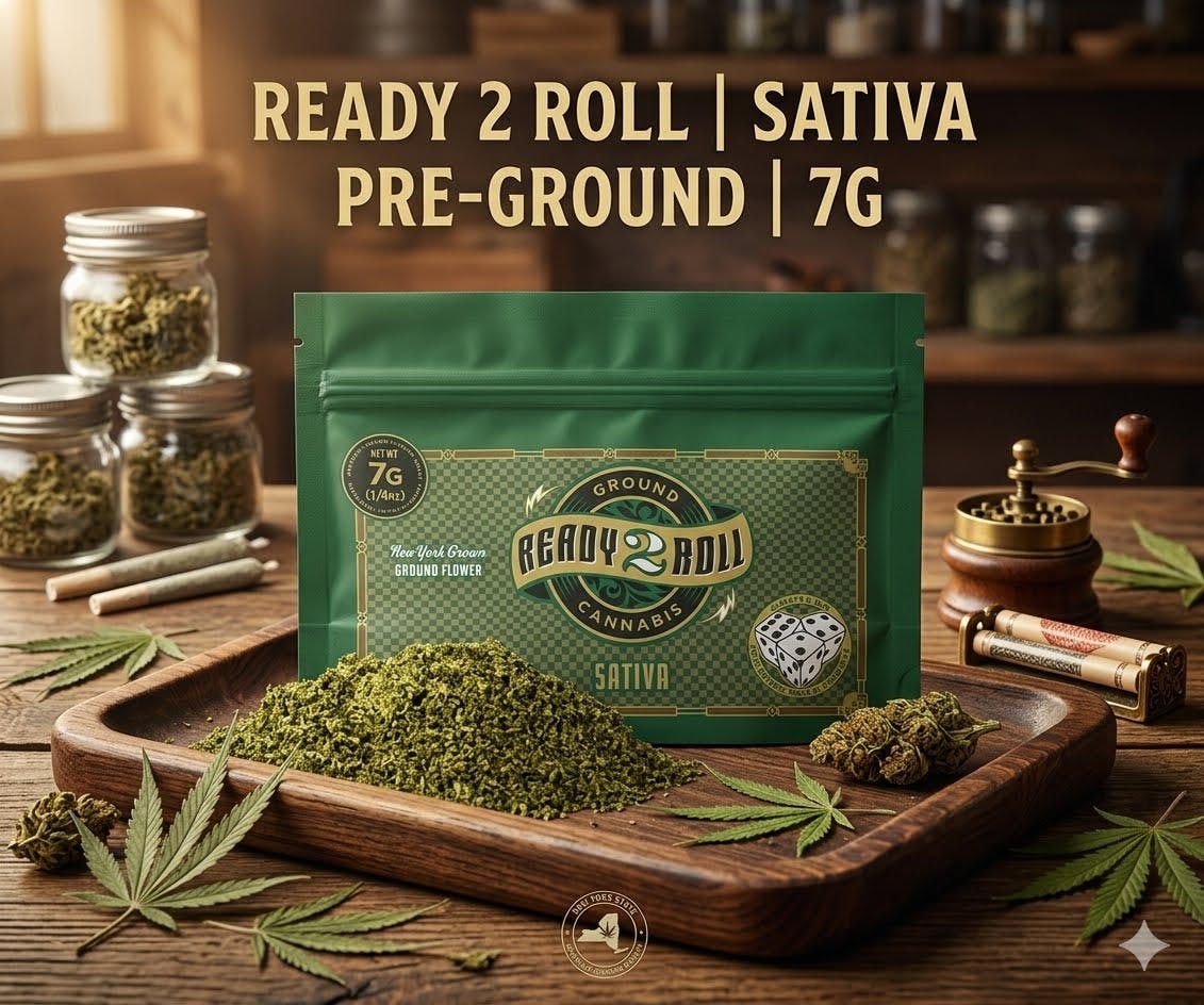 Product Ready 2 Roll | Sativa | Pre-Ground | 0.905% terps