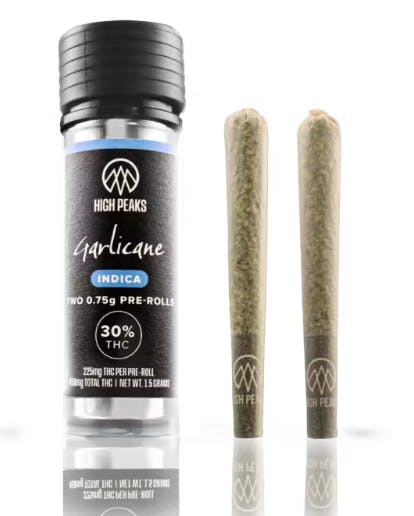 Pre-roll | High Peaks | Garlicane |  2ct