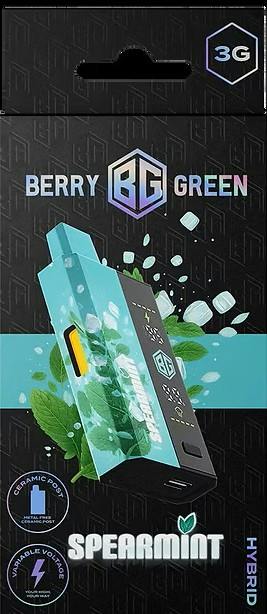 Spearmint Disposable Hybrid by Berry Green – Vapes at Gatsby Cannabis