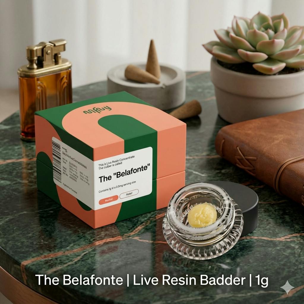 Product MFNY | The Belafonte | Live Resin Badder | 1g