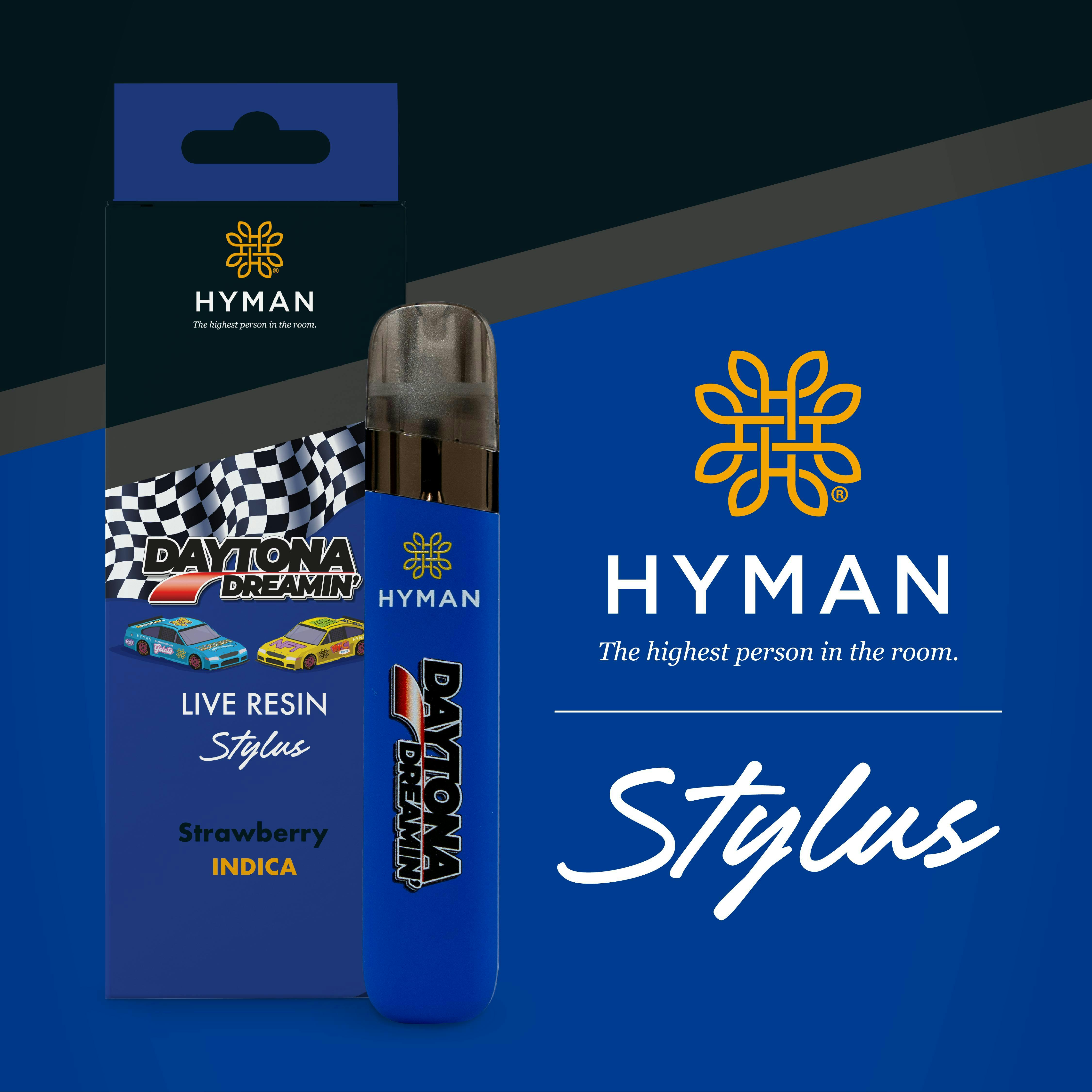 Hyman - 1g Live Resin Stylus Disposable - Daytona Dreamin'