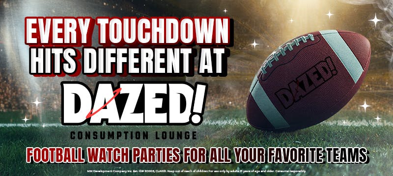 every touchdown hits different at dazed football watch parties