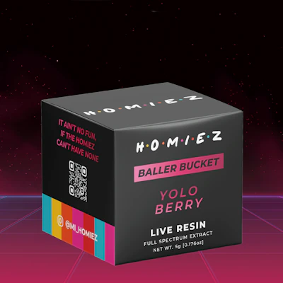 Homiez - 5g Baller Bucket - Yolo Berry