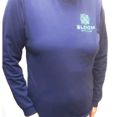 Product: Navy Blue Bloom Long Sleeve | XS | Bloom Brand