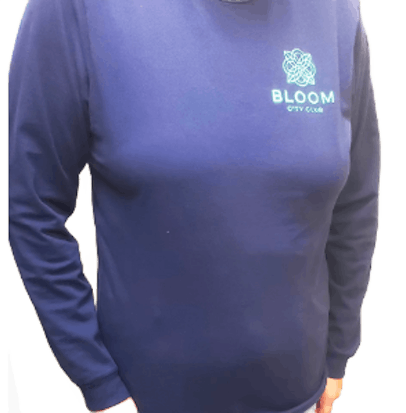 Navy Blue Bloom Long Sleeve | XS | Bloom Brand