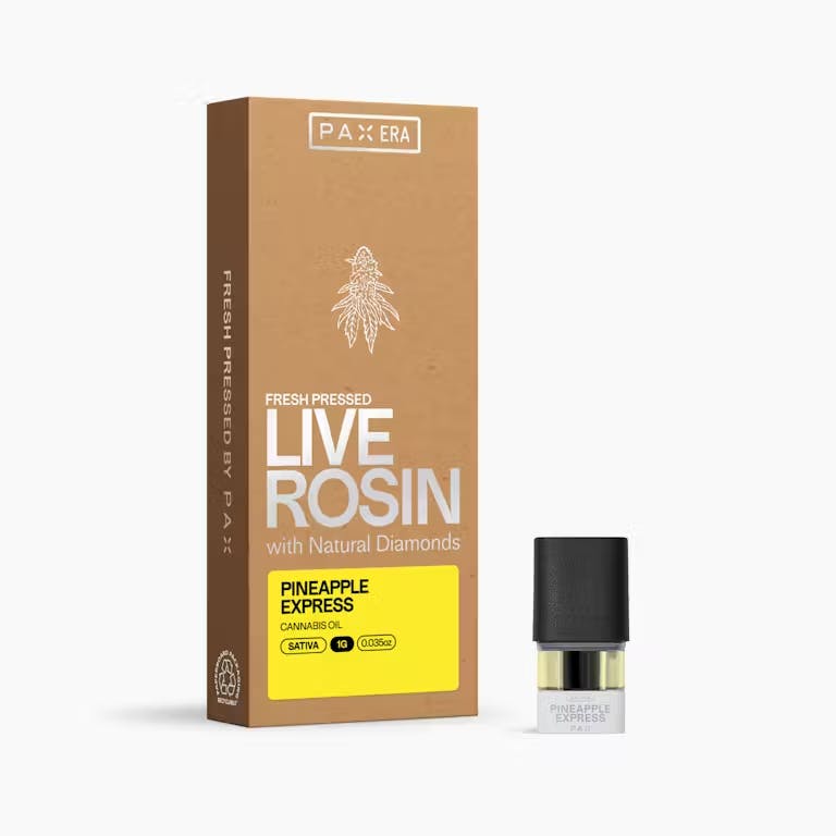 Pax Live Rosin Vape POD | 1g | Pineapple Express