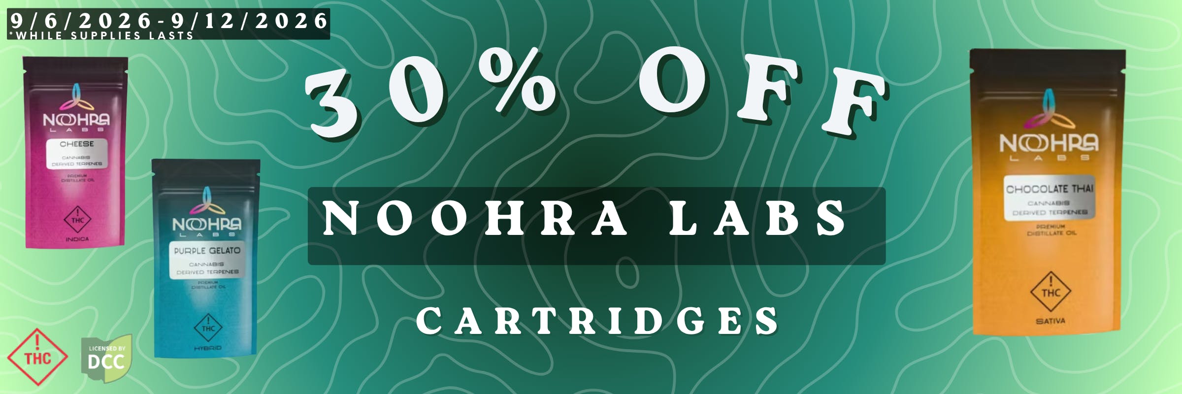 30% off Noorha Labs Cartridges