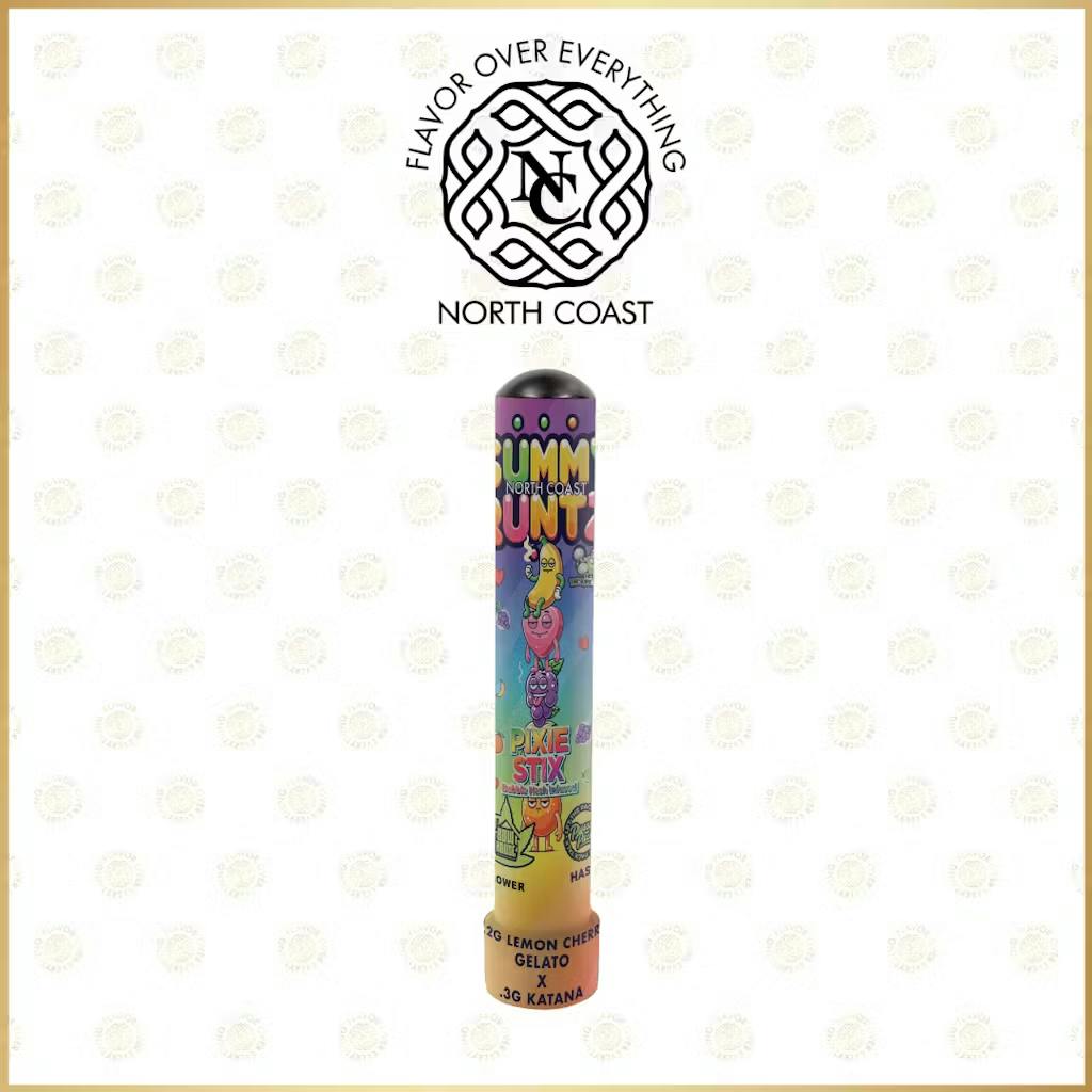 North Coast x Michigrown x Adams Family - 1.5g Hash Joint Pixie Stix Tier 2 - Gummy Runtz