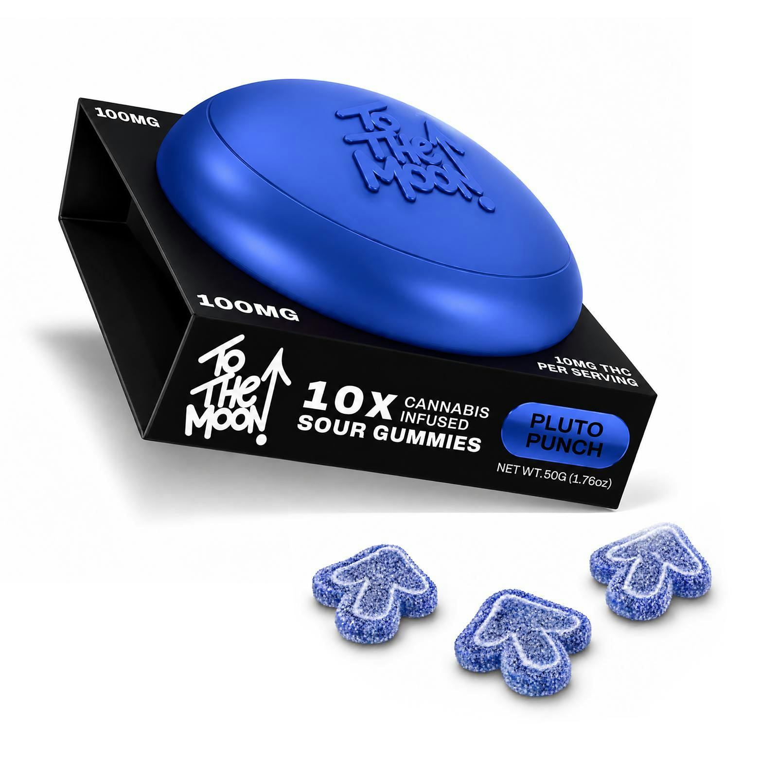 Pluto Punch Gummies - 10pc - 100mg