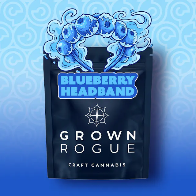 Grown Rogue Flower Blueberry Headband 3.5g (indica hybrid)