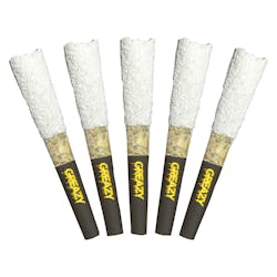 Infused Pre-Roll | GREAZY - Bling Rocketz - Sativa - 5x0.5g