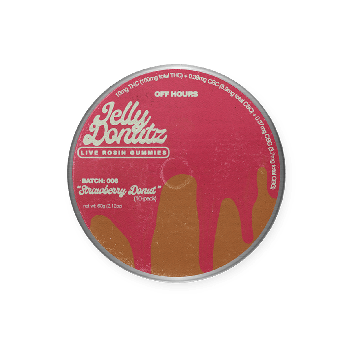 Photo of Off Hours | Jelly Donutz | Live Rosin Edible 10pk